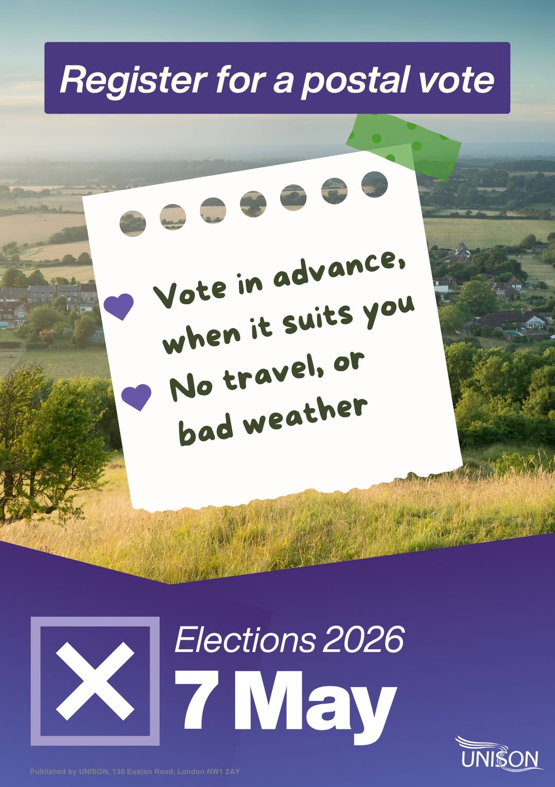 Senedd Elections 2026 Postal Vote