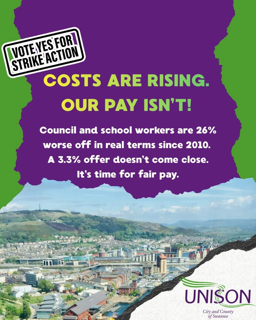 Vote Yes To Strike